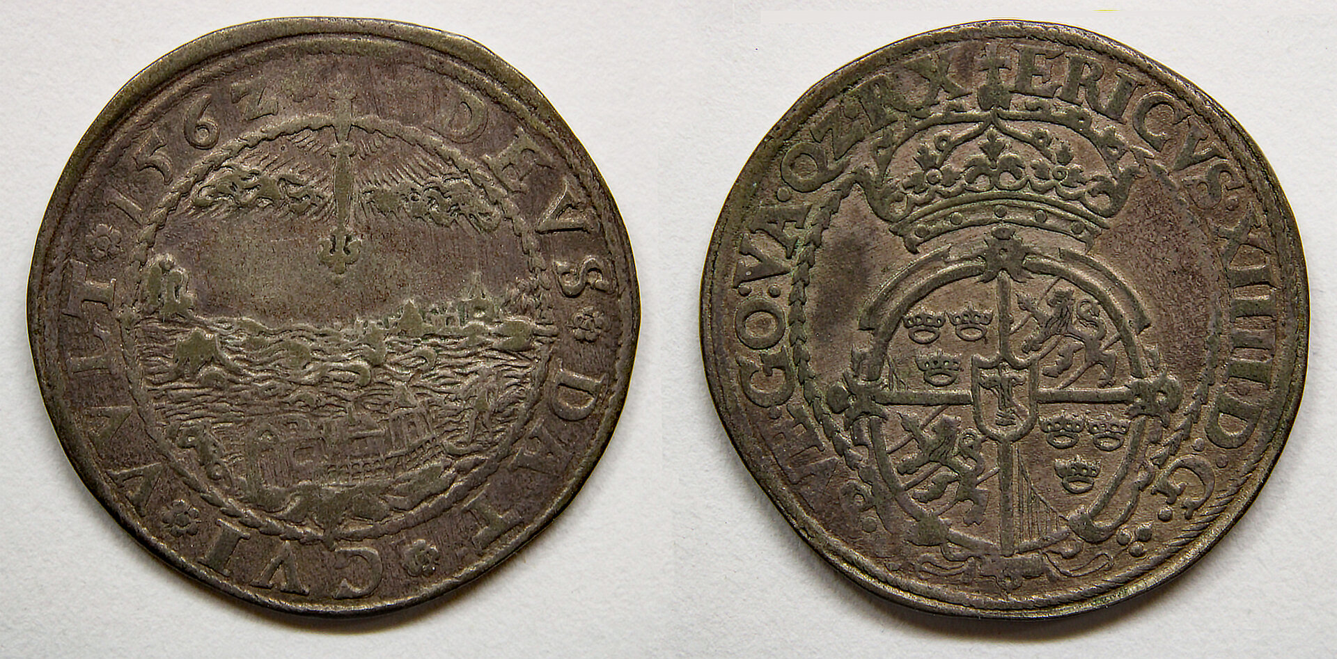 D-Camera Sweden 1.5 marks Erik XIV 1562 14.6 g Henry Christensen  4-20-21.jpg