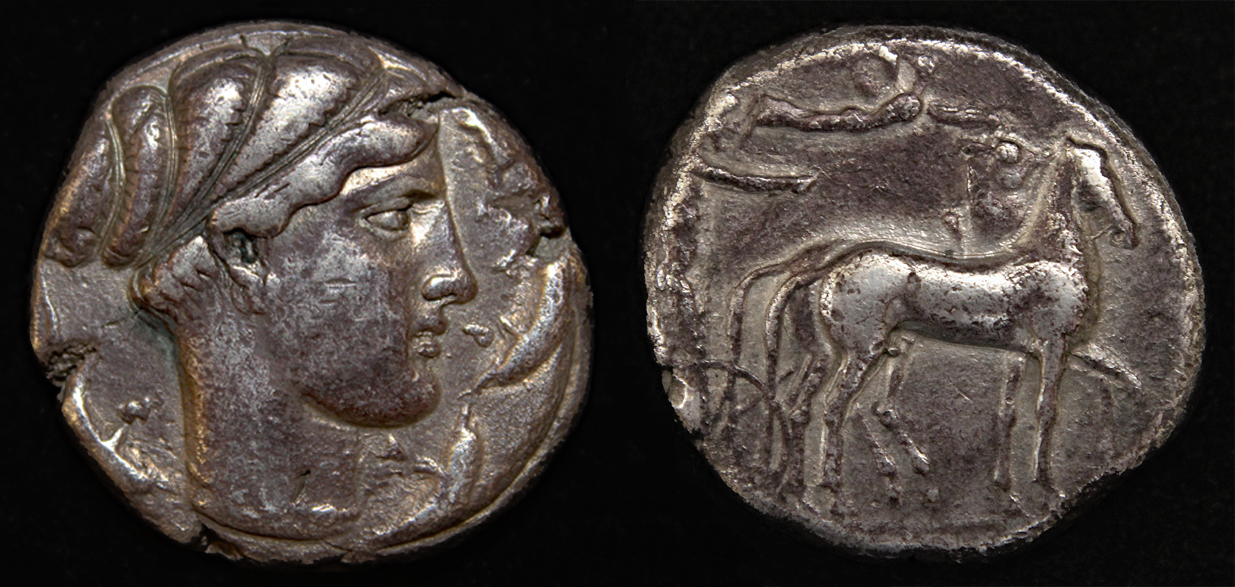D-Camera Syracuse Tetradrachm, Second Democracy,466-05BC 16.92g,CNG eAuct 518 31 VF, 6-25-22.jpg