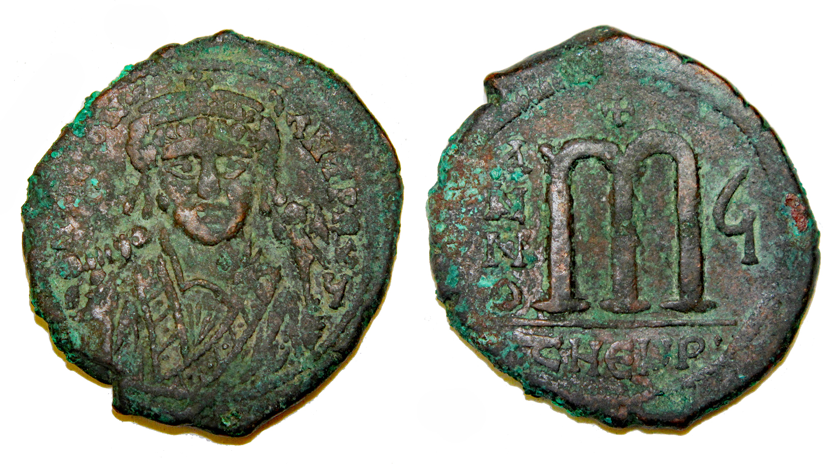 D-Camera Tiberius II Constantine follis Antioch RY 6 580-1AD 15.69g Sal 8-6-22.jpg