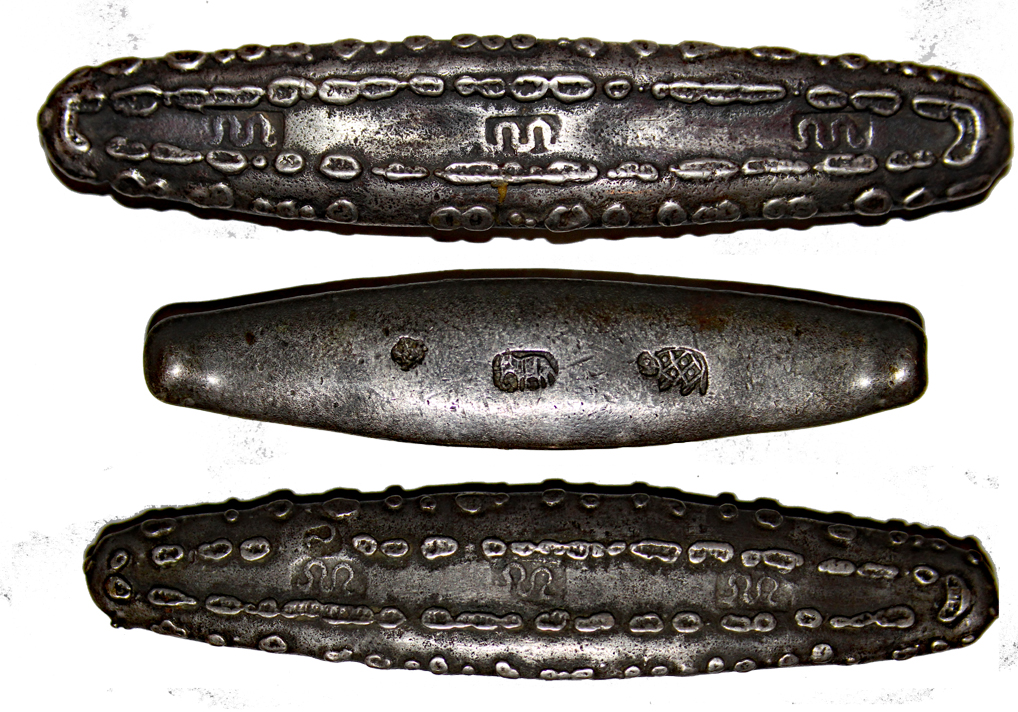 D-Camera Tiger tongue money Southeast Asia Sedwick auction 2015 5-12-22.jpg
