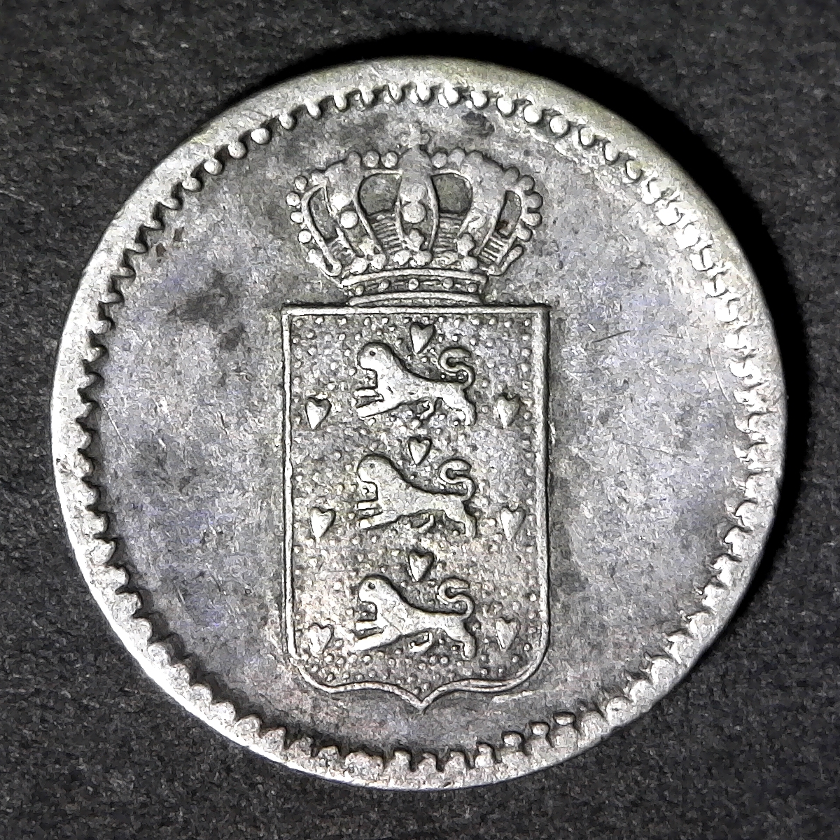 Danish West Indies 10 Skilling 1845 rev.jpg
