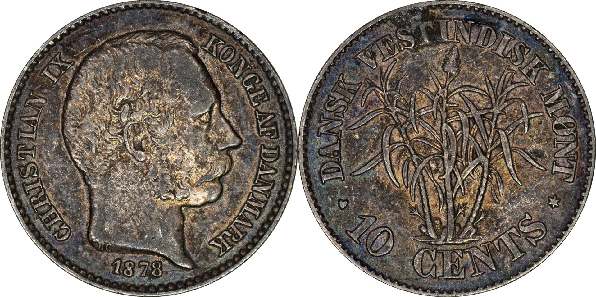 Danish West Indies - 1878 10 Cents.jpg