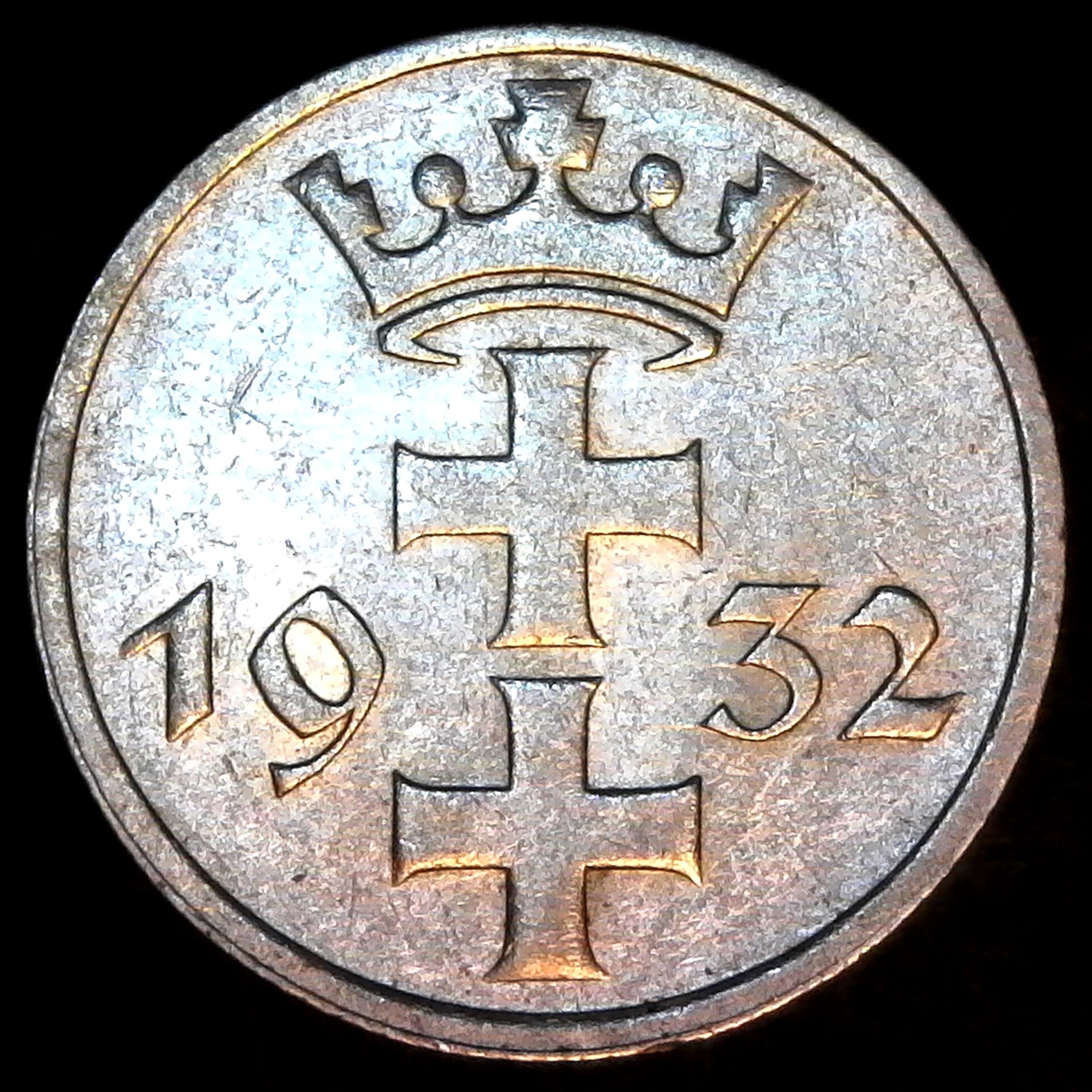 Danzig One Gulden 1932 reverse.jpg