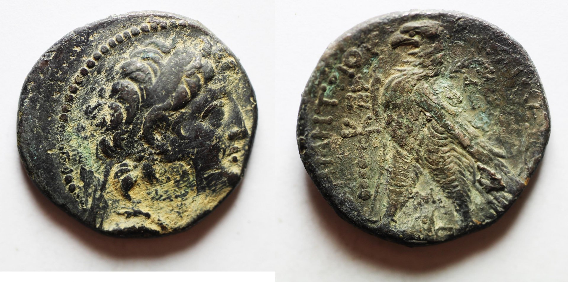 Demetrius II - 129-125 (2nd reign) - AR Shekel Tyre 28mm, 12.39g uncleaned d.jpg
