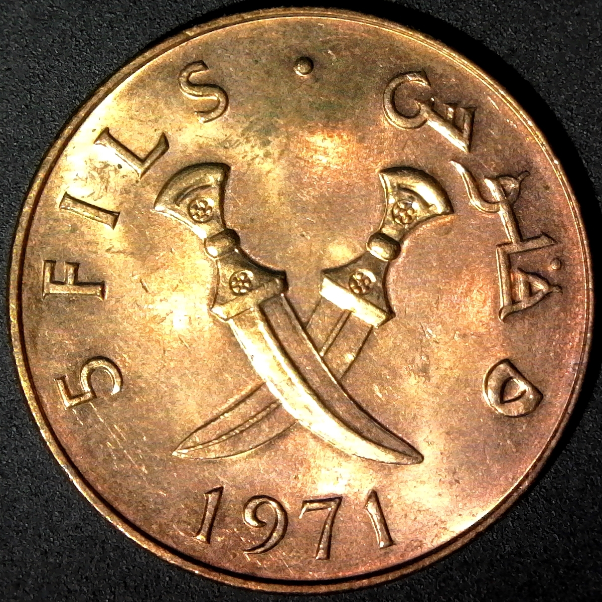 Democratic Yemen 5 Fils 1971 obverse B.jpg