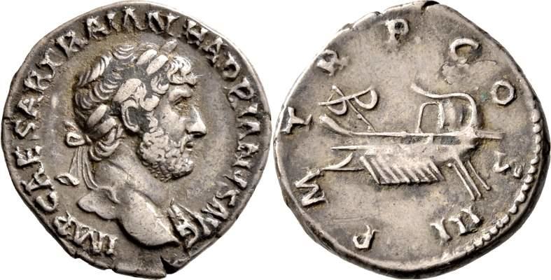 Denarius Hadrian Peu 04:2018 Galley RIC 112.jpg