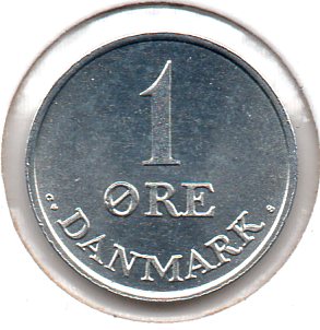 Denmark - 1 Øre - 1970 CS - KM #839.2 - Rev.jpg