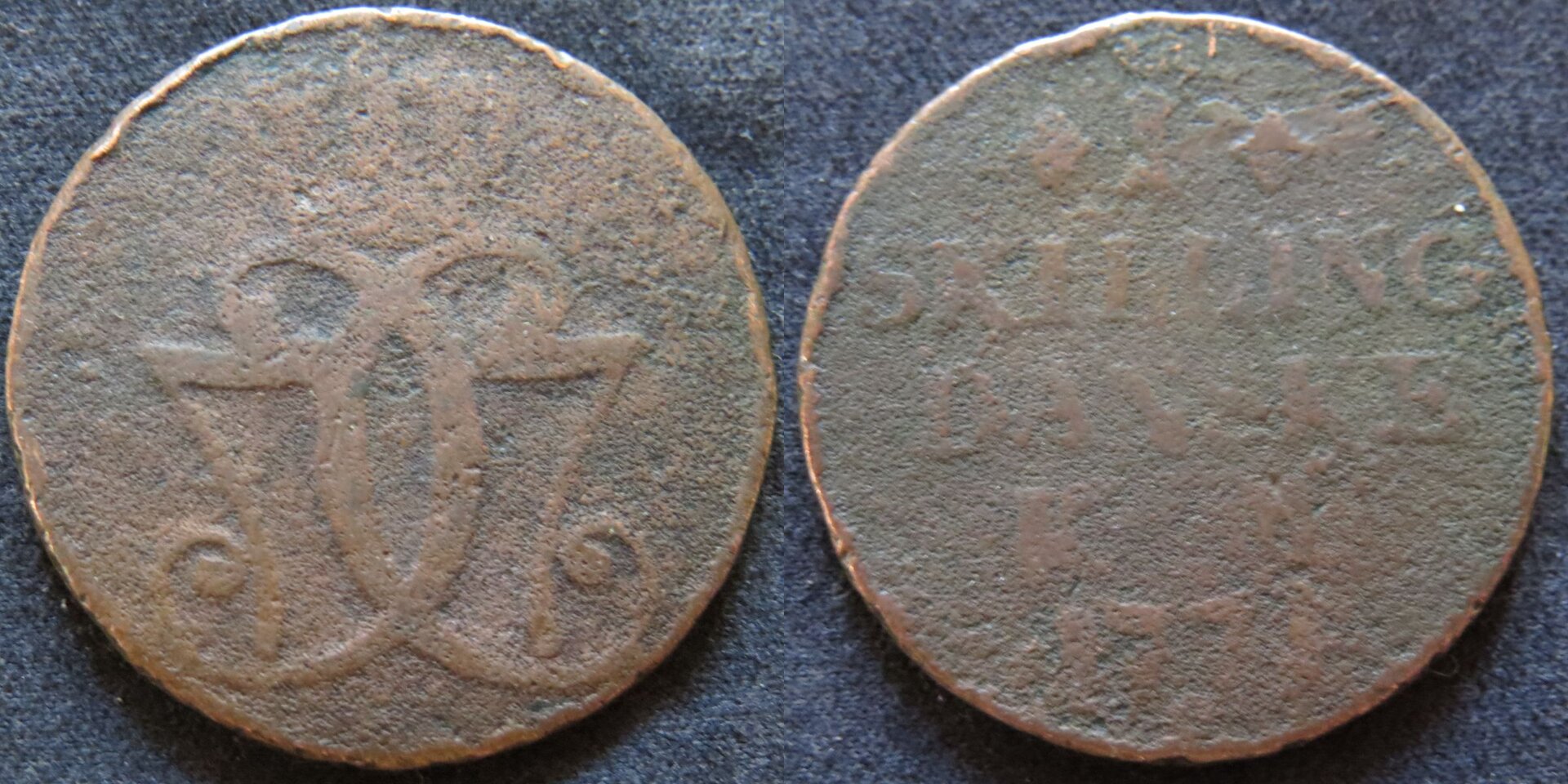 Denmark 1 Skilling Danske 1771 Christian VII.jpg