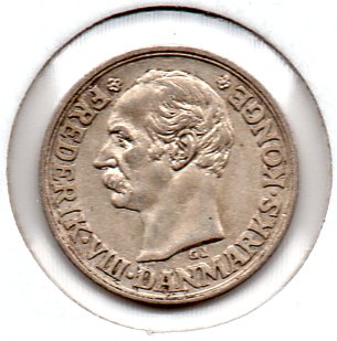 Denmark - 10 Øre - 1907 VBPGJ - KM #807 - 1.4500g, 0.4000ag, 0.0186oz - Obv.jpg
