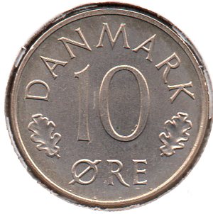 Denmark - 10 Øre - 1976 SB - KM #860.1 - Rev.jpg