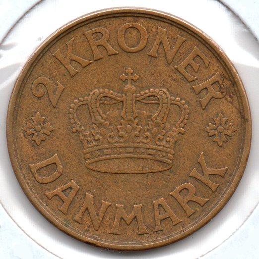 Denmark - 2 Kroner - 1925 HCNGJ - KM #825.1 - Rev.jpg