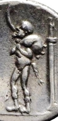 Detail Censorinus (Apollo - Marsyas) jpg version Crawford 363-1a (2).jpg