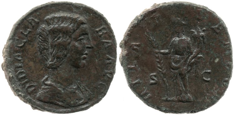 Didia Clara sestertius BMC 39.jpg