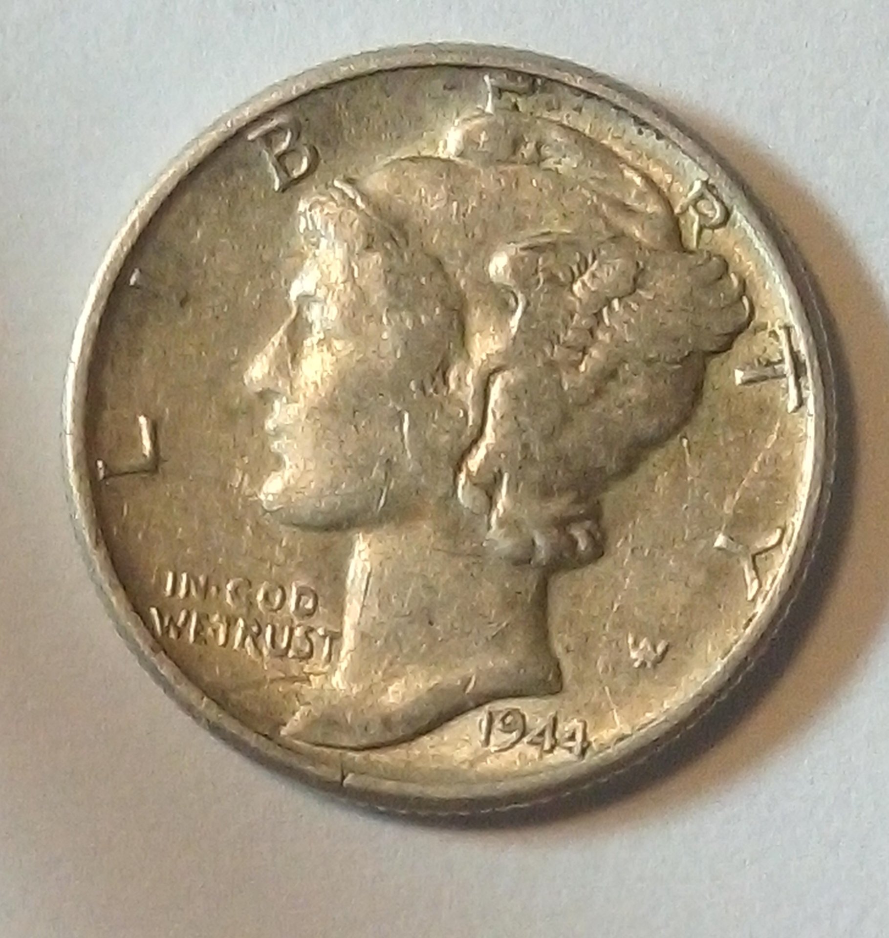 1944 dime liberty