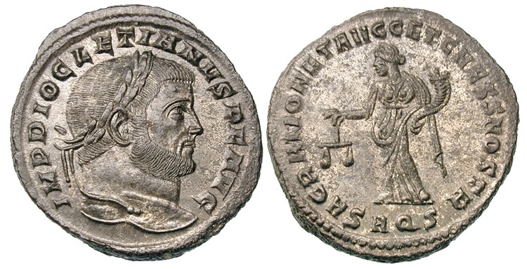 Diocletian, AD 300 Aquileia, 2nd Officina,10.09 gm, 28 mm, RIC 29a.jpg