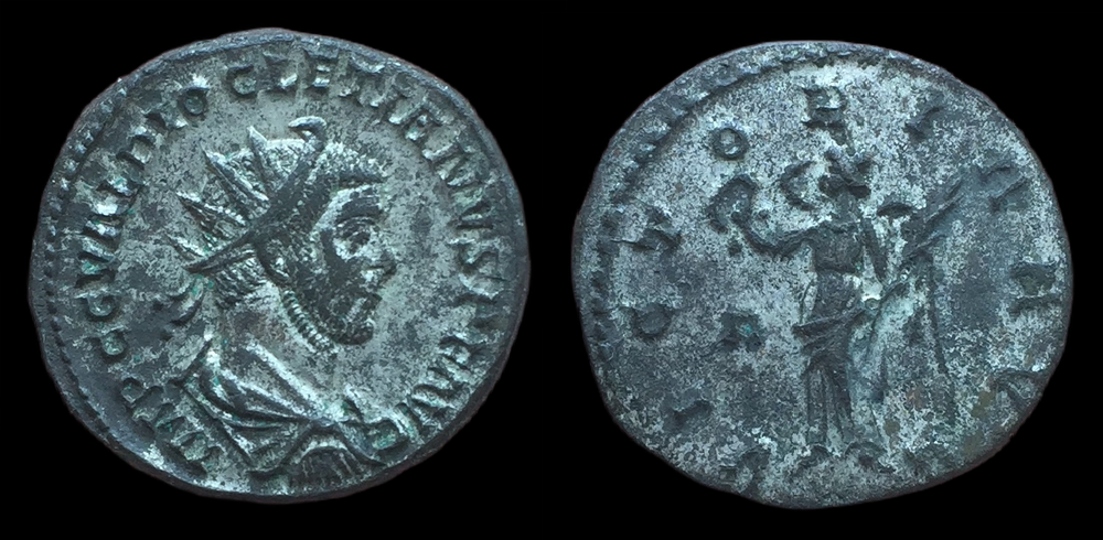 Diocletian, Antoninanus, VICTORIA AVG.png
