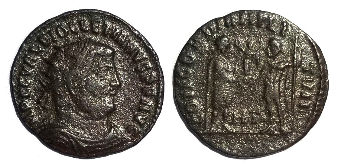 Diocletian CONCORDIA MILITVM Heraclea post-reform radiate.jpg