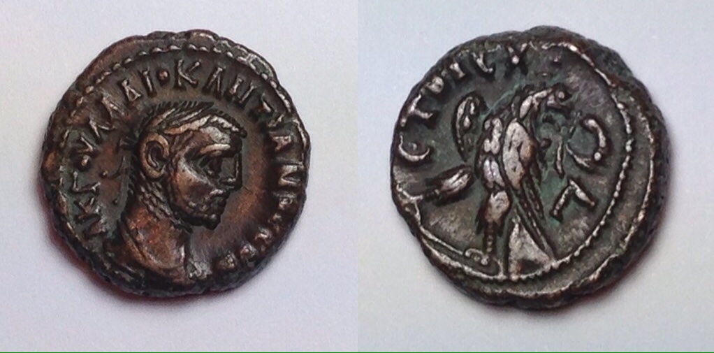 Diocletian Egypt Eagle year 3.jpg