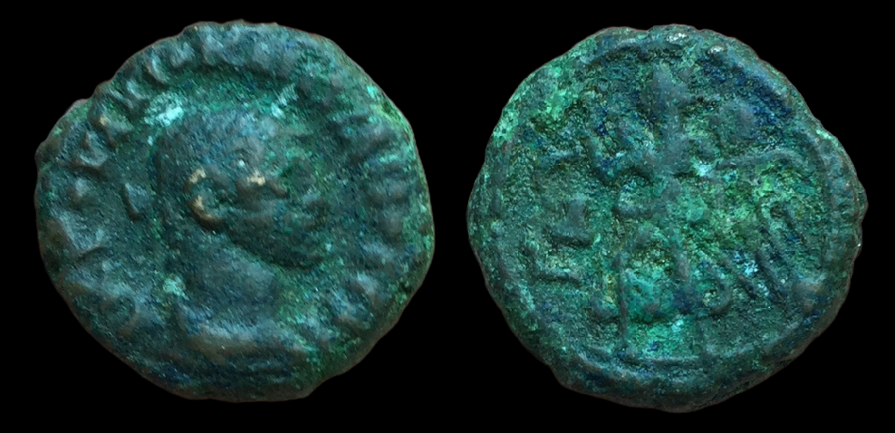 Diocletian, Potin Tetradrachm Year 4 288 AD.png