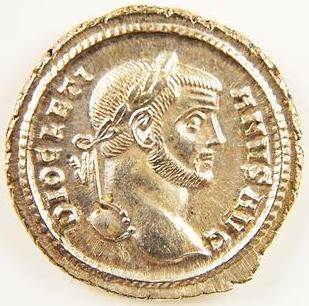 Diocletian RIC 27a argenteus obverse.png