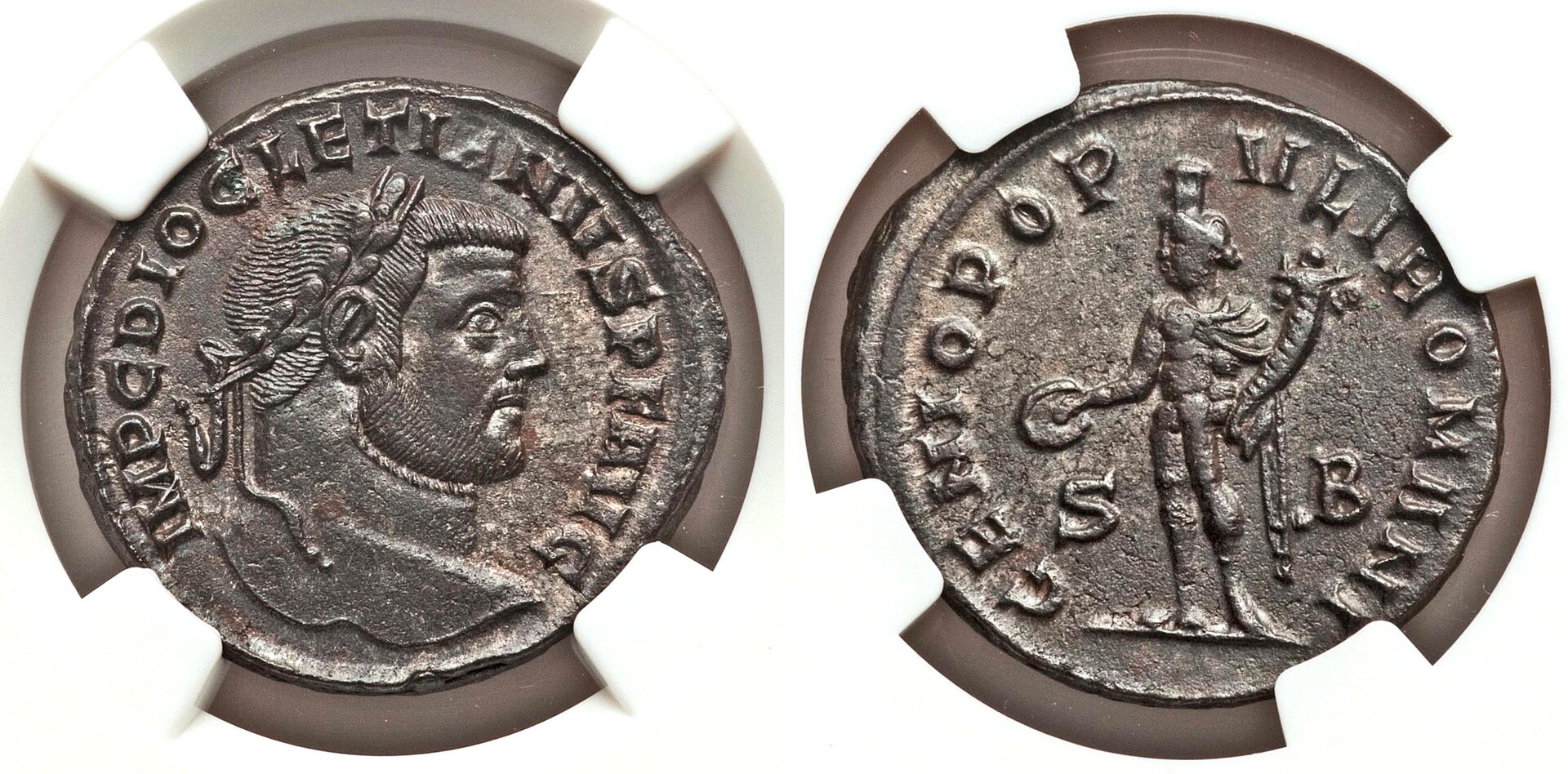 Diocletian, Siscia Mint, 2nd Officina, AD 294.jpg
