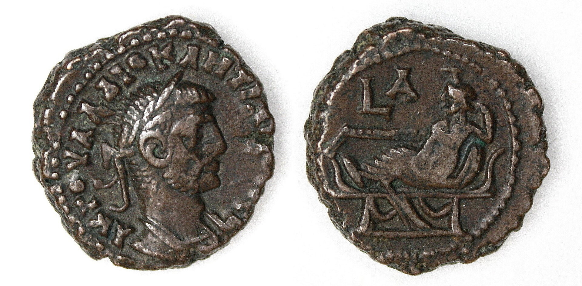 Diocletian, Yr. 1, Tet., Alexandria, Egypt, Emmett 4083.jpg