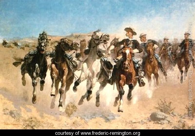 Dismounted,-The-Fourth-Trooper-Moving-the-Led-Horses-large.jpg