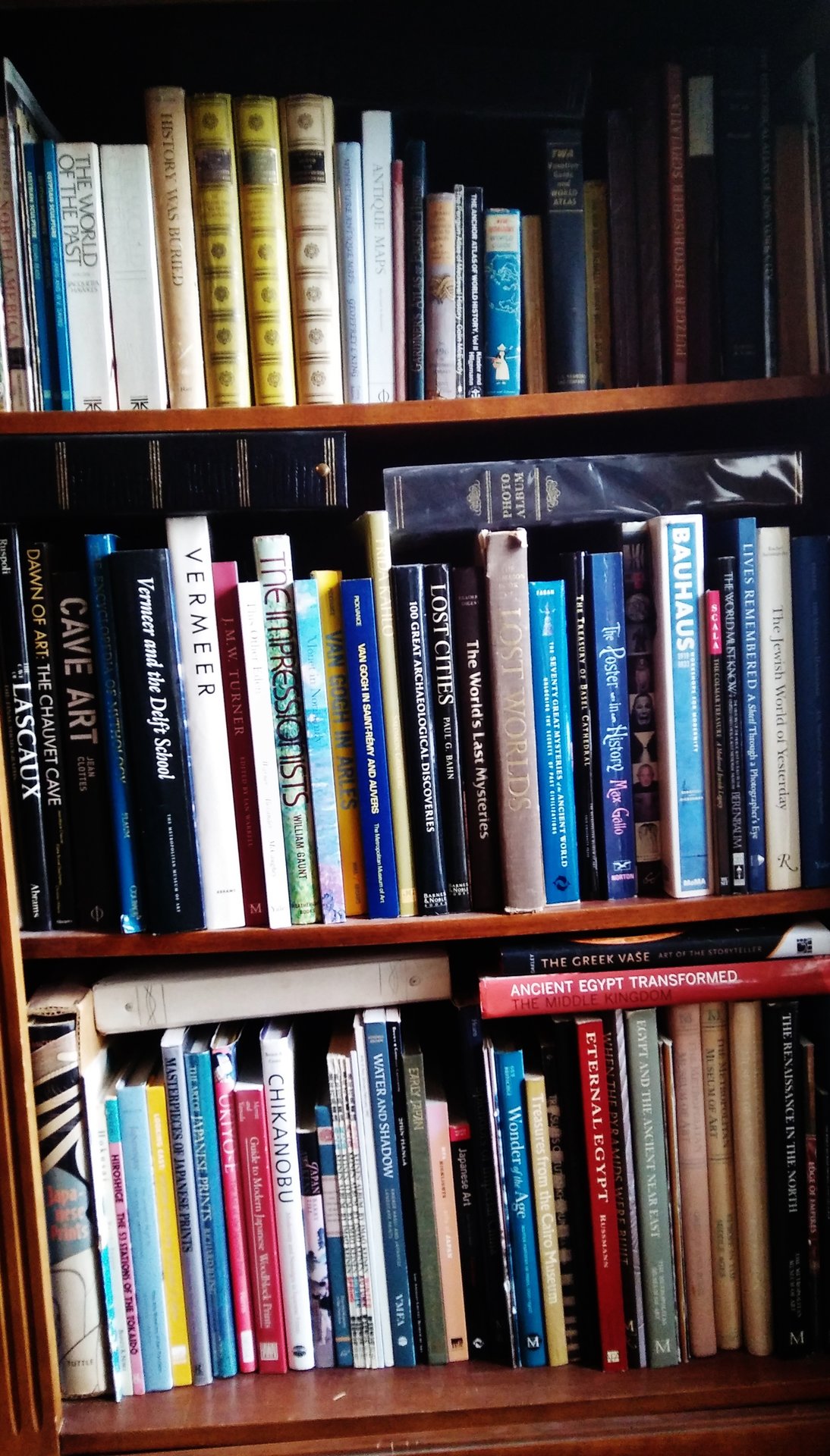DML Living Room, art & archaeology bookcase right.jpg