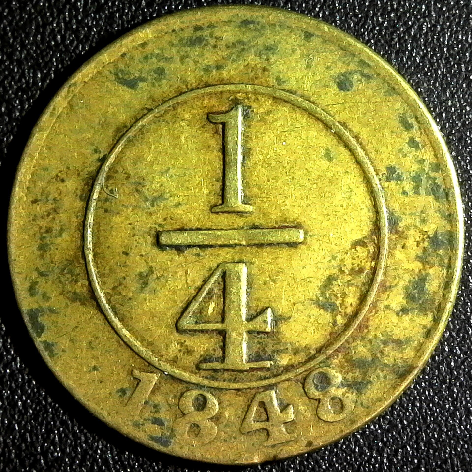Dominican Republic Quarter Real 1848 obverse.jpg