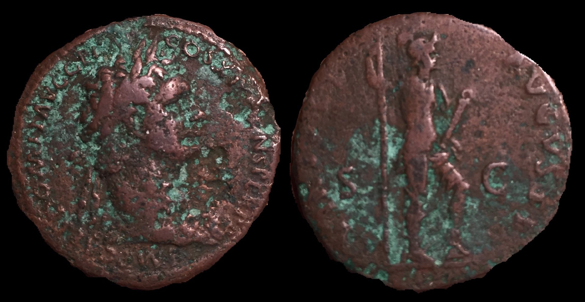 Domitian. AE As. 86 AD. Rome RIC 500.jpg