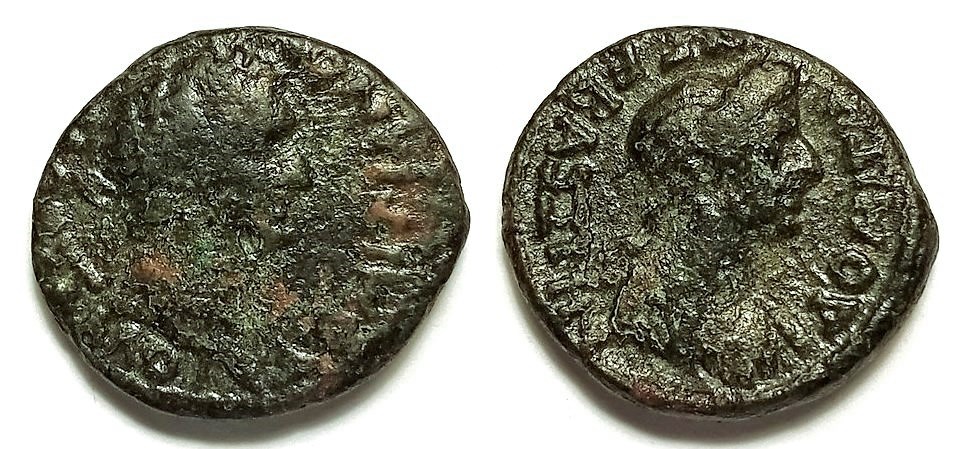 Domitian and Domitia diassarion Koinon of Thessaly.jpg