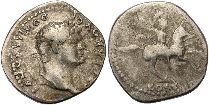 Domitian and mounted horse reverse.jpg