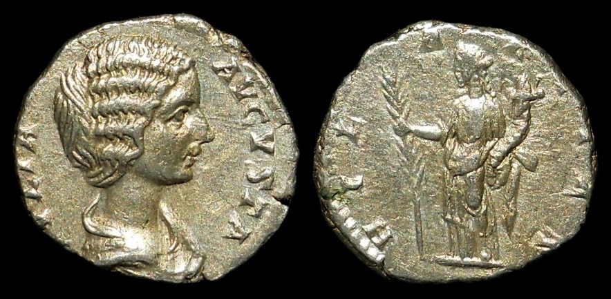 Domna Hilaritas palm and cornucopiae denarius.jpg