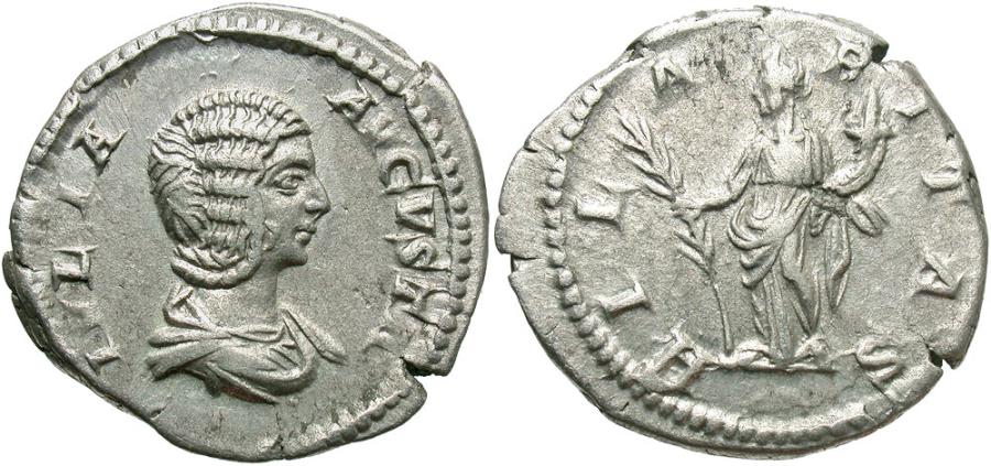 Domna Hilaritas palm and cornucopiae denarius Rome.jpg
