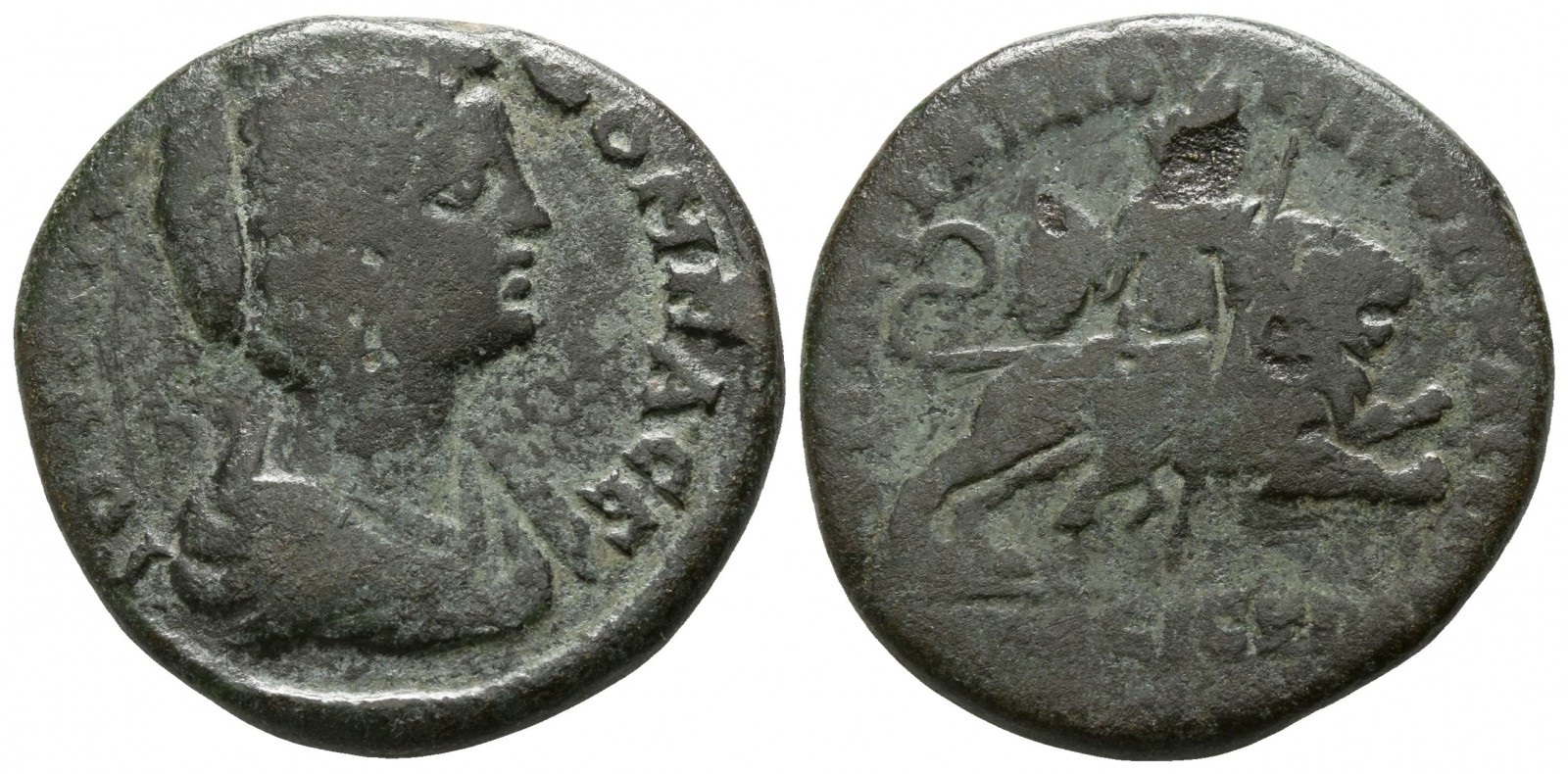 Domna Nicopolis Cybele on lion.jpg