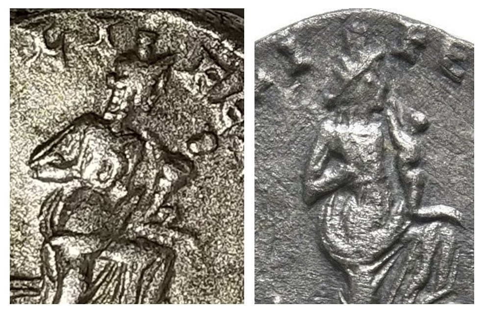 Domna SAECVLI FELICITAS Denarii Isis close ups.jpg