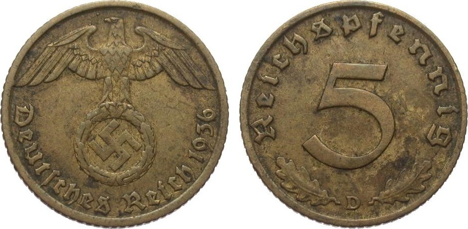 Drittes Reich 5 Pfennig 1936 D.jpg