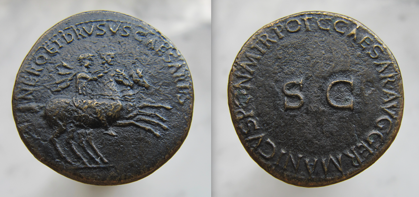 Drusus Caesares Dupondius Horseback - OBV:REV - OKP 2023.png