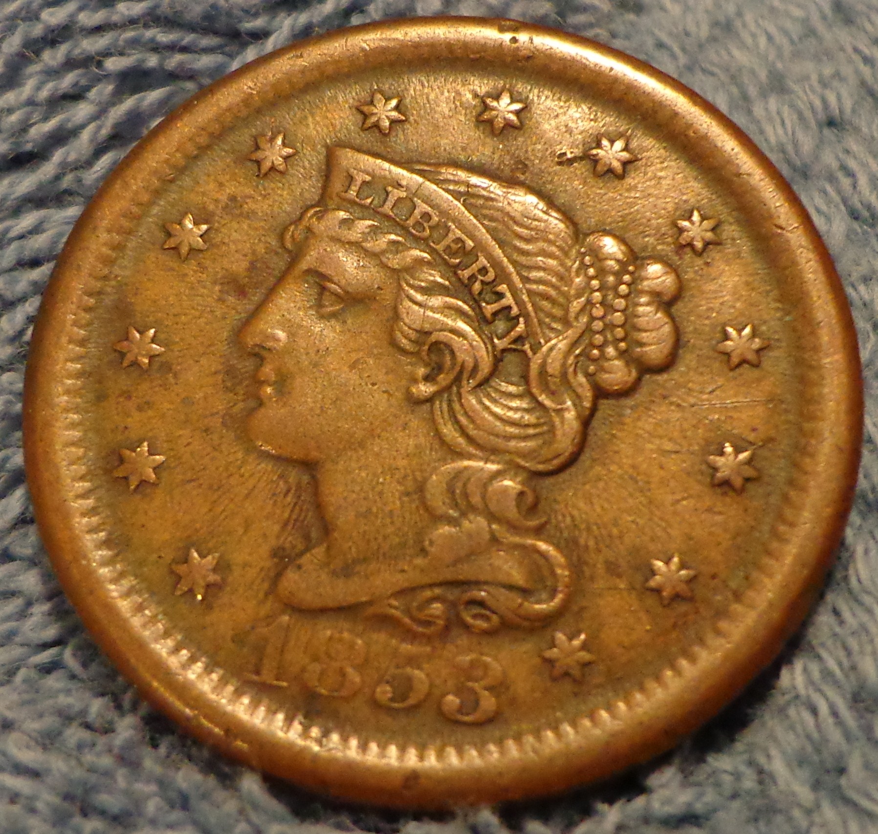 1853 ONE CENT Coin Talk