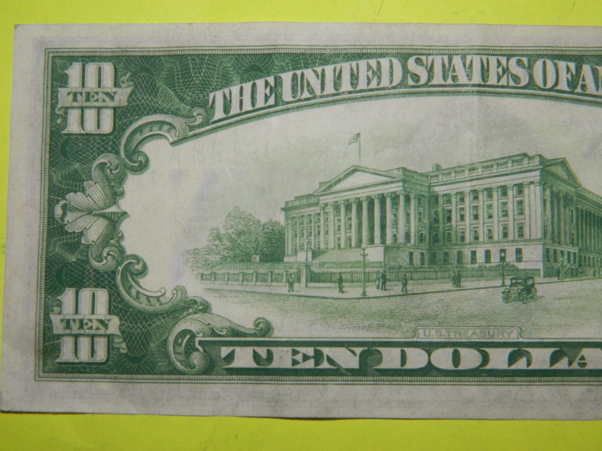 What is a $10 bill from 1934 worth? - Quora