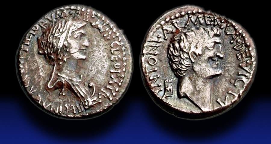 E1 - Marc Antony & Cleopatra AR denarius.jpg