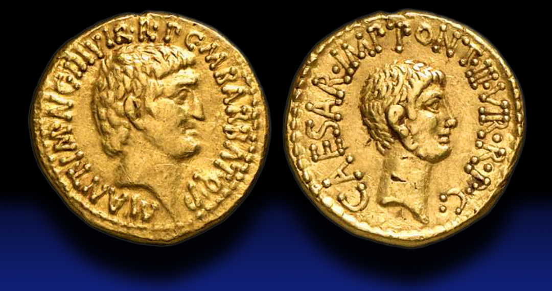 E2 - Marc Antony & Octavian AV aureus.jpg
