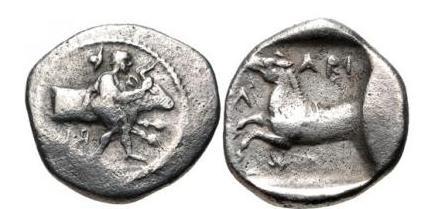 eAuction 391. THESSALY, Larissa. C... BC. AR Hemidrachm (16mm, 2.92 g, 1h)..jpg