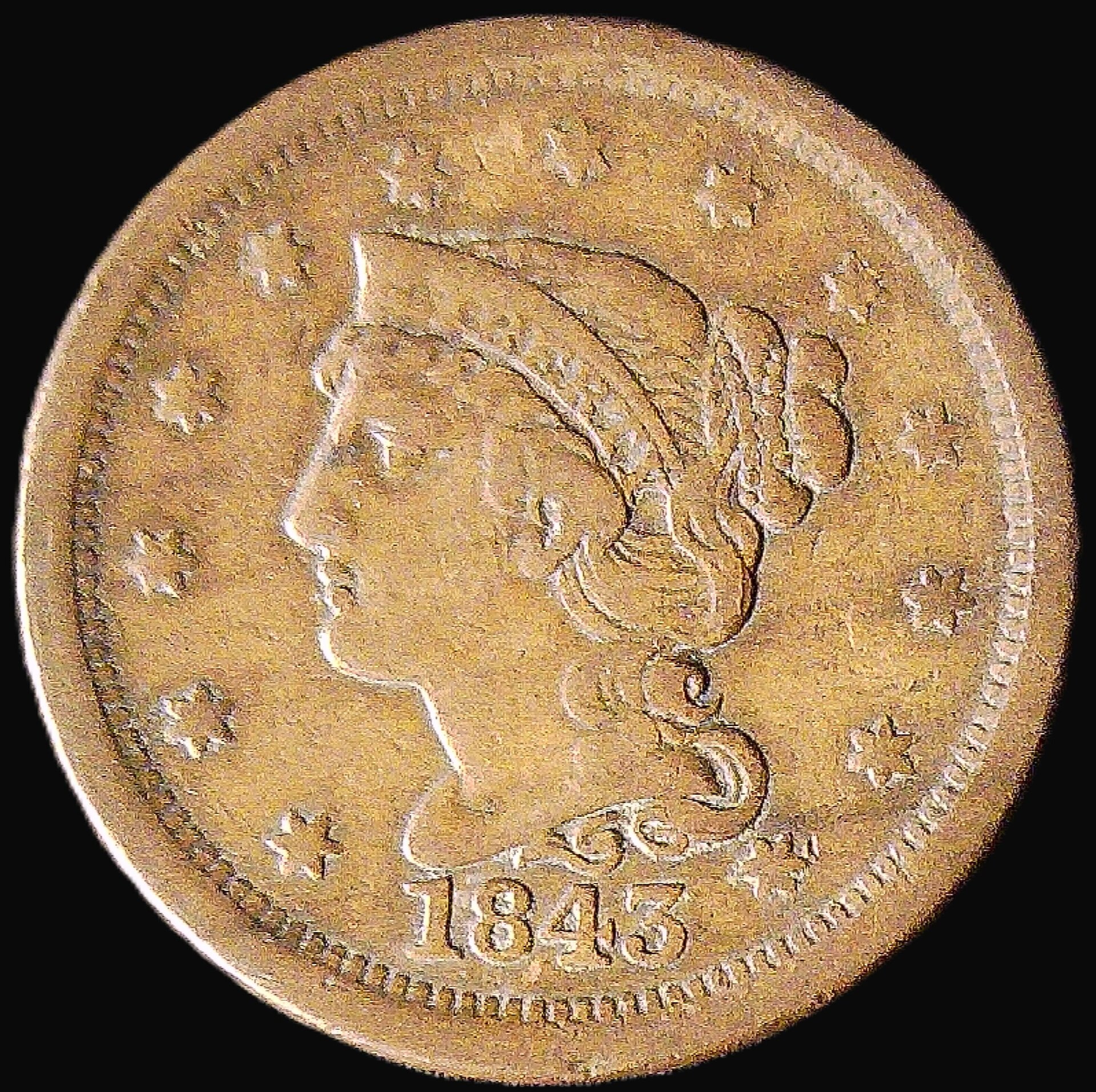 eBay #155 - 1843 One Cent - Mature Head -High Res - Obverse.jpg