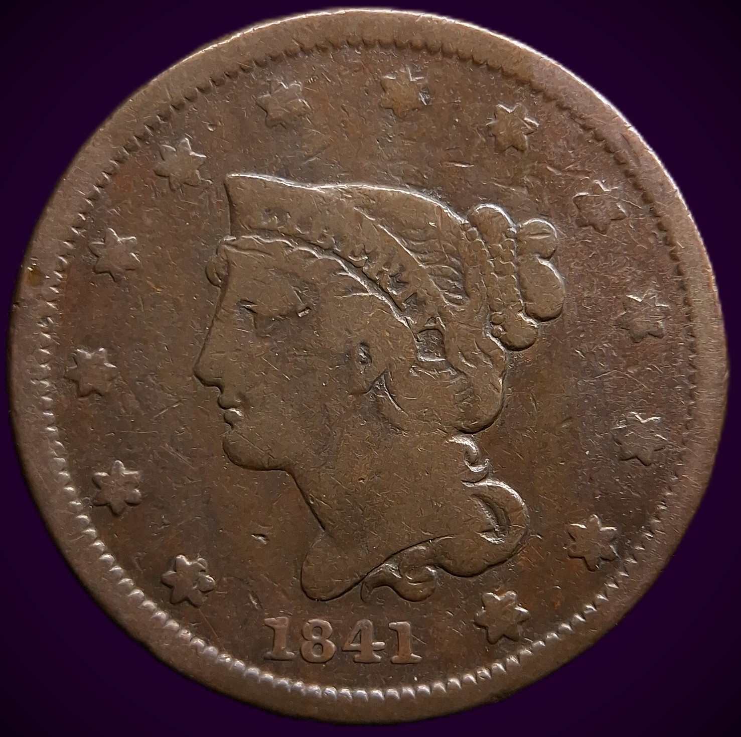 eBay #200 - 1841 Large One Cent - Obverse.jpg