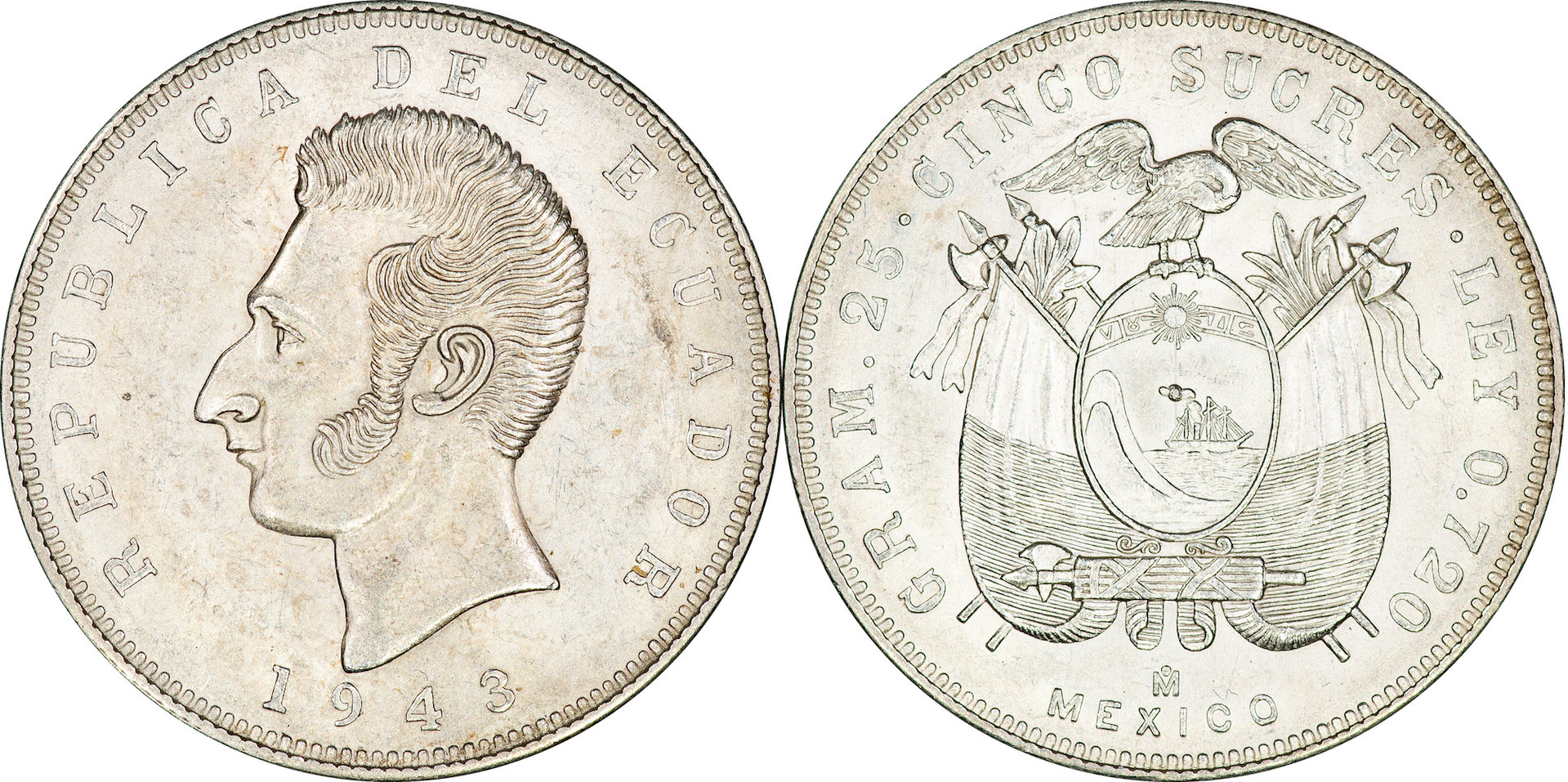 Ecuador - 1943 4 Sucres.jpg