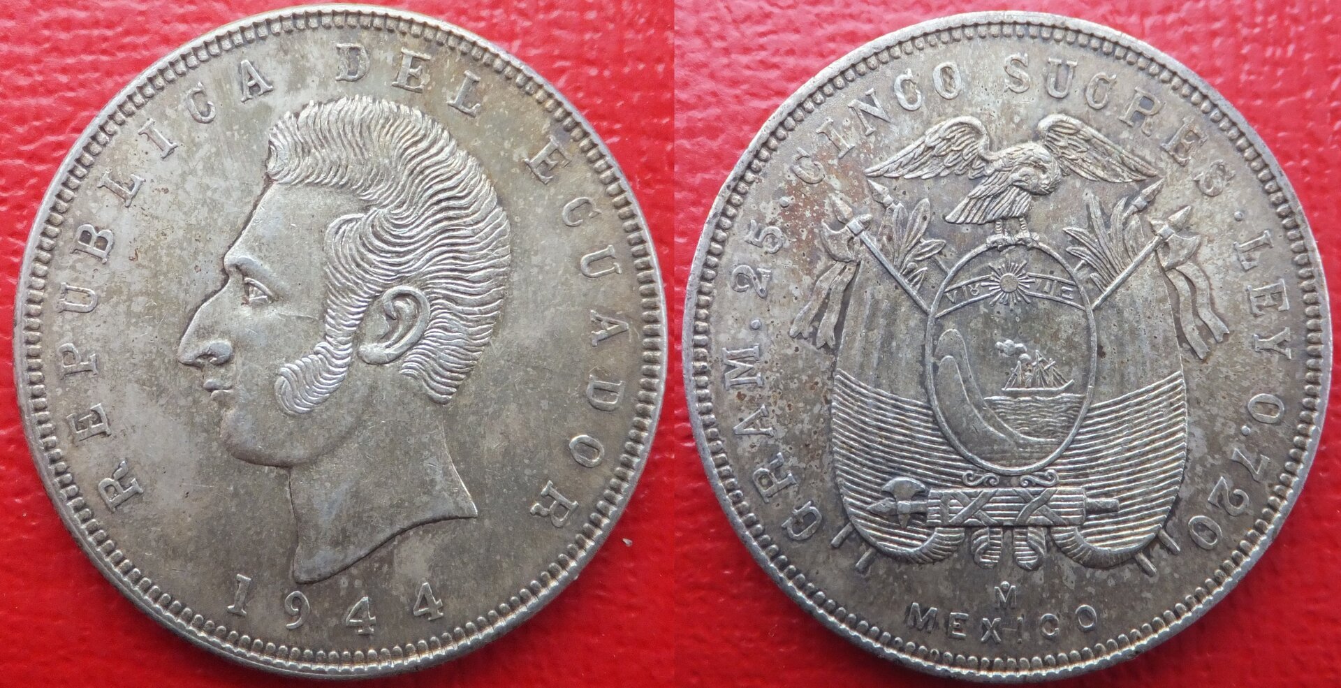 Ecuador 5 sucres 1944 (3).JPG