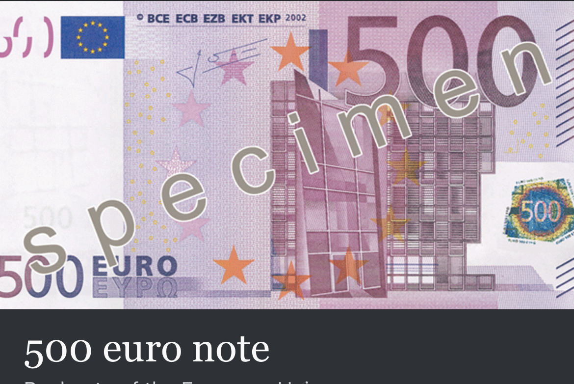 Размер евро купюры. Банкноты евро 500. Купюра 500 евро. 500 Евро изображение. Евро 500 евро.