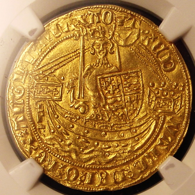 Edward III Half Noble O.jpg