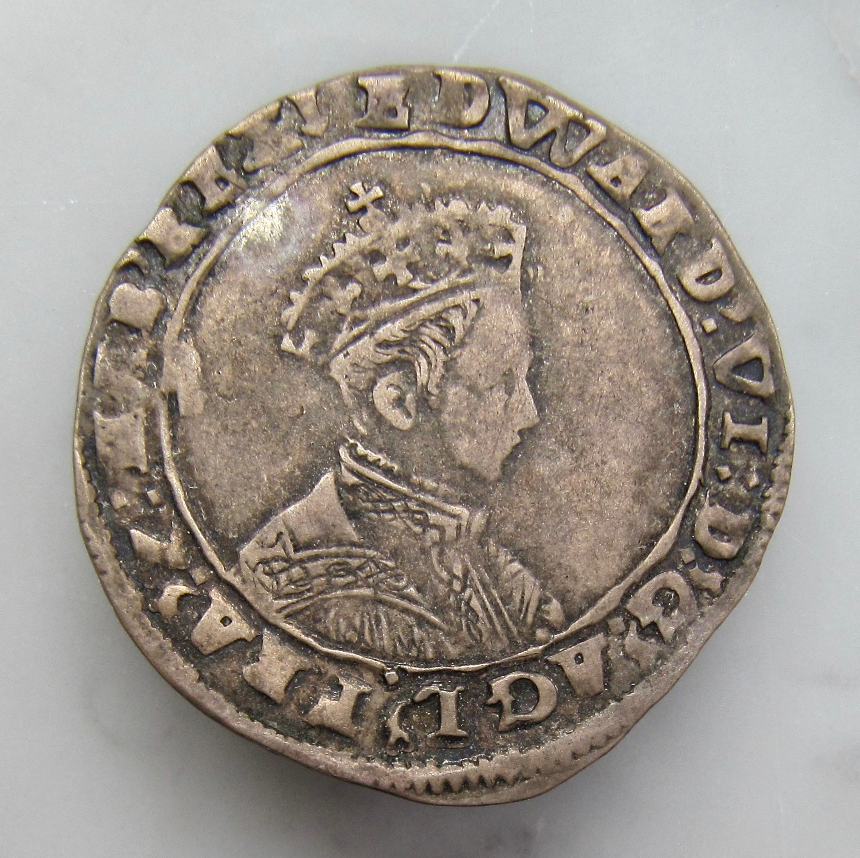 Edward VI Shilling - OBV - VGP - New - May 2021  - 1.jpg